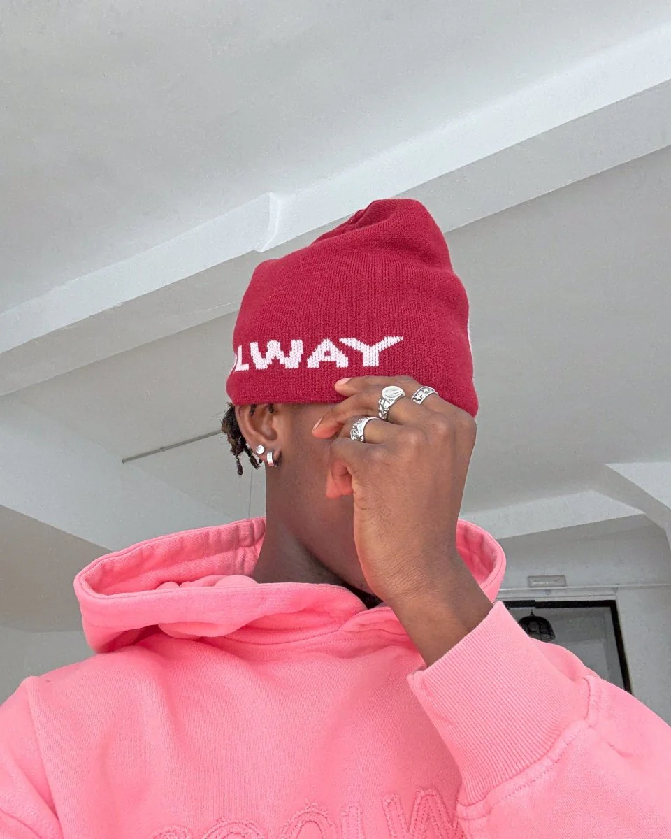 C' Red Beanie - Image 3