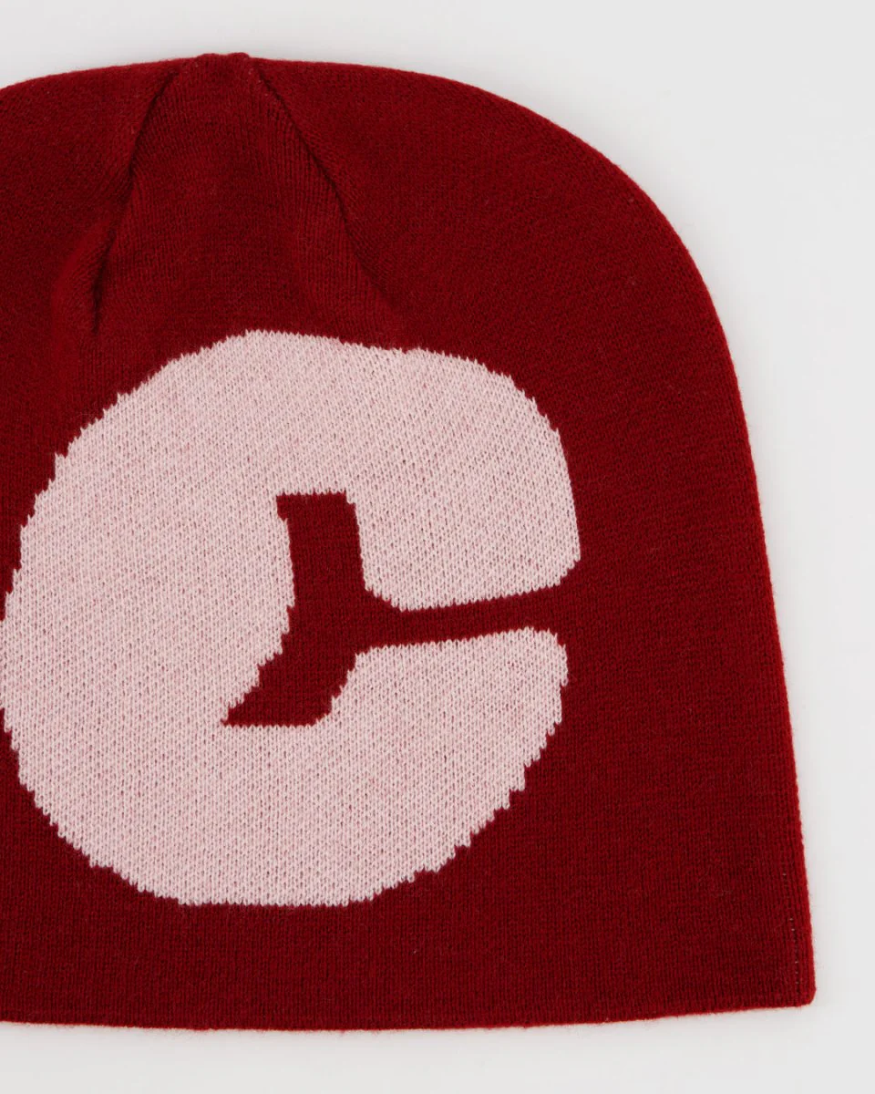 C' Red Beanie - Image 5