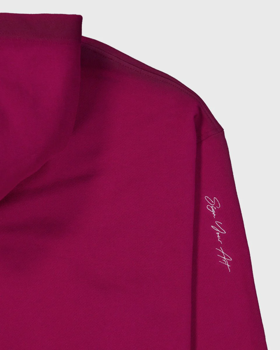 Break Wine Zipper Hoodie - Image 10