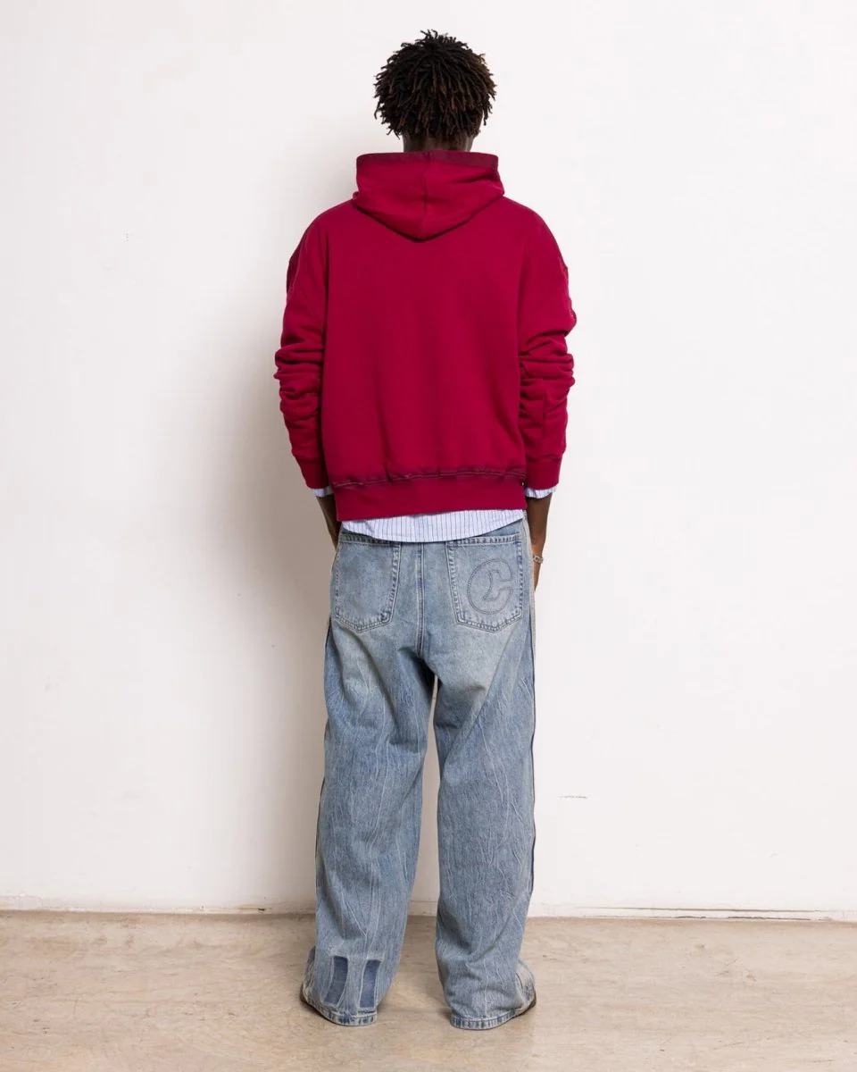 Break Wine Zipper Hoodie - Image 5