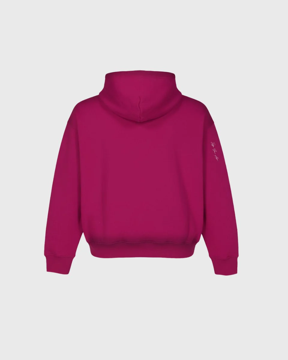 Break Wine Zipper Hoodie - Image 8