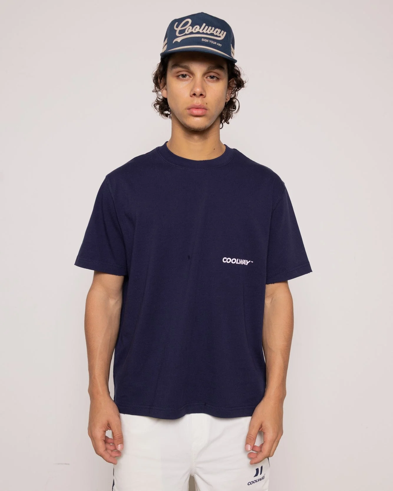 Dual Navy T-Shirt - Image 2