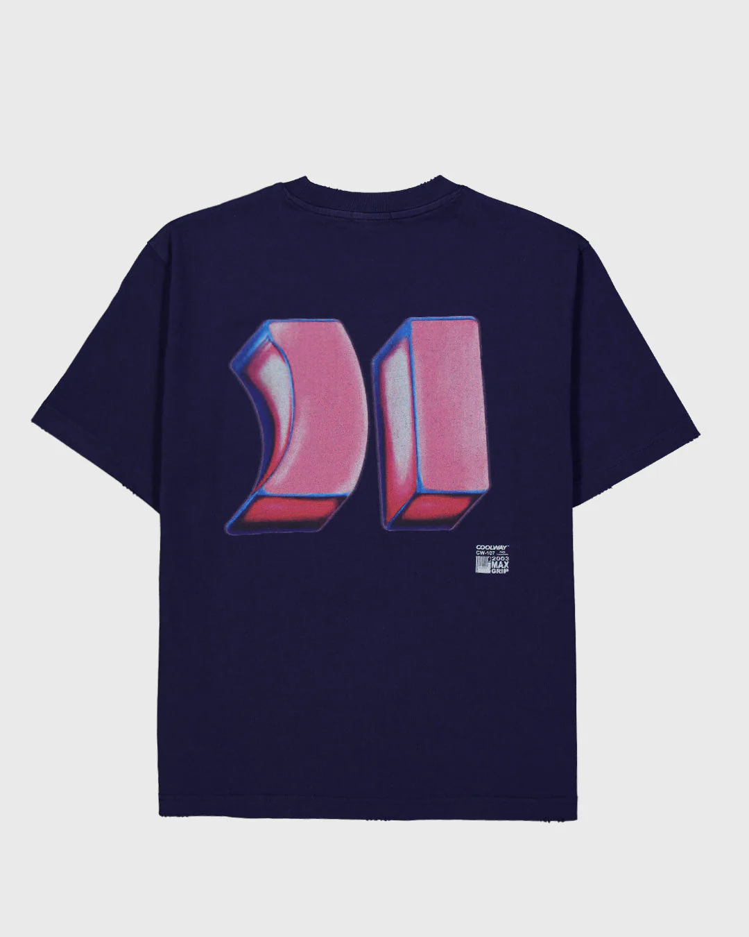 Dual Navy T-Shirt - Image 4