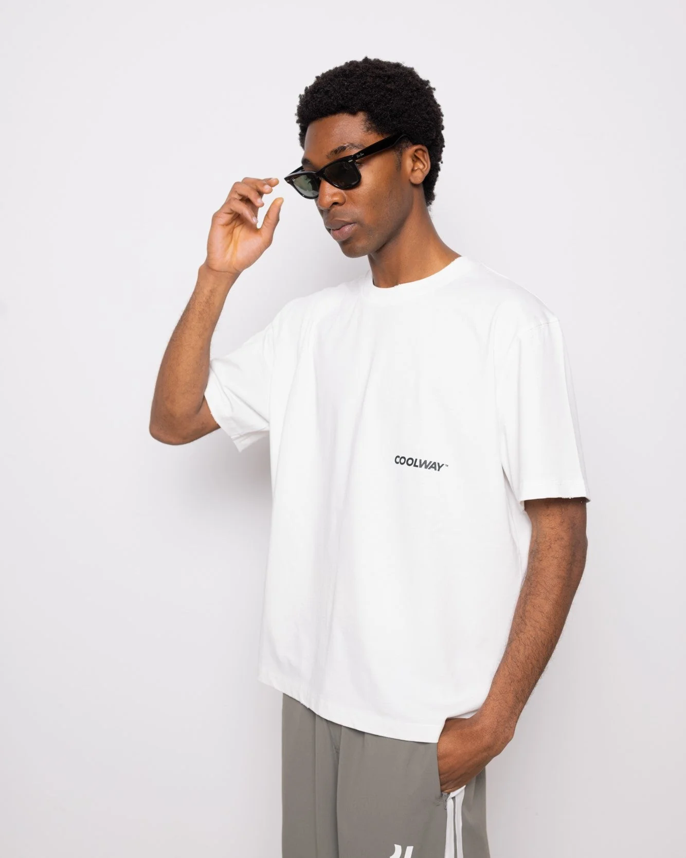 Dual White T-Shirt - Image 5