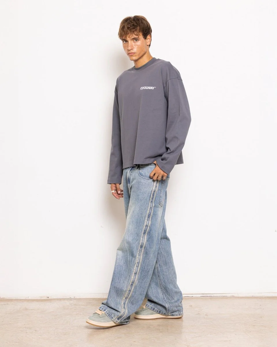 Frame Grey Long Sleeve - Image 4