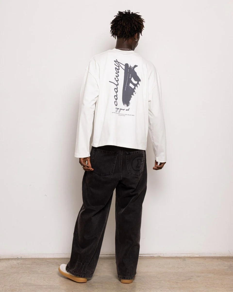 Frame White Long Sleeve - Image 2