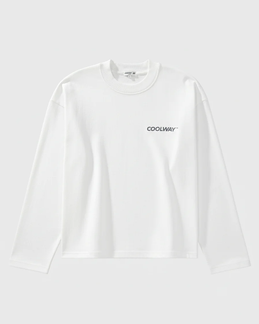 Frame White Long Sleeve - Image 3