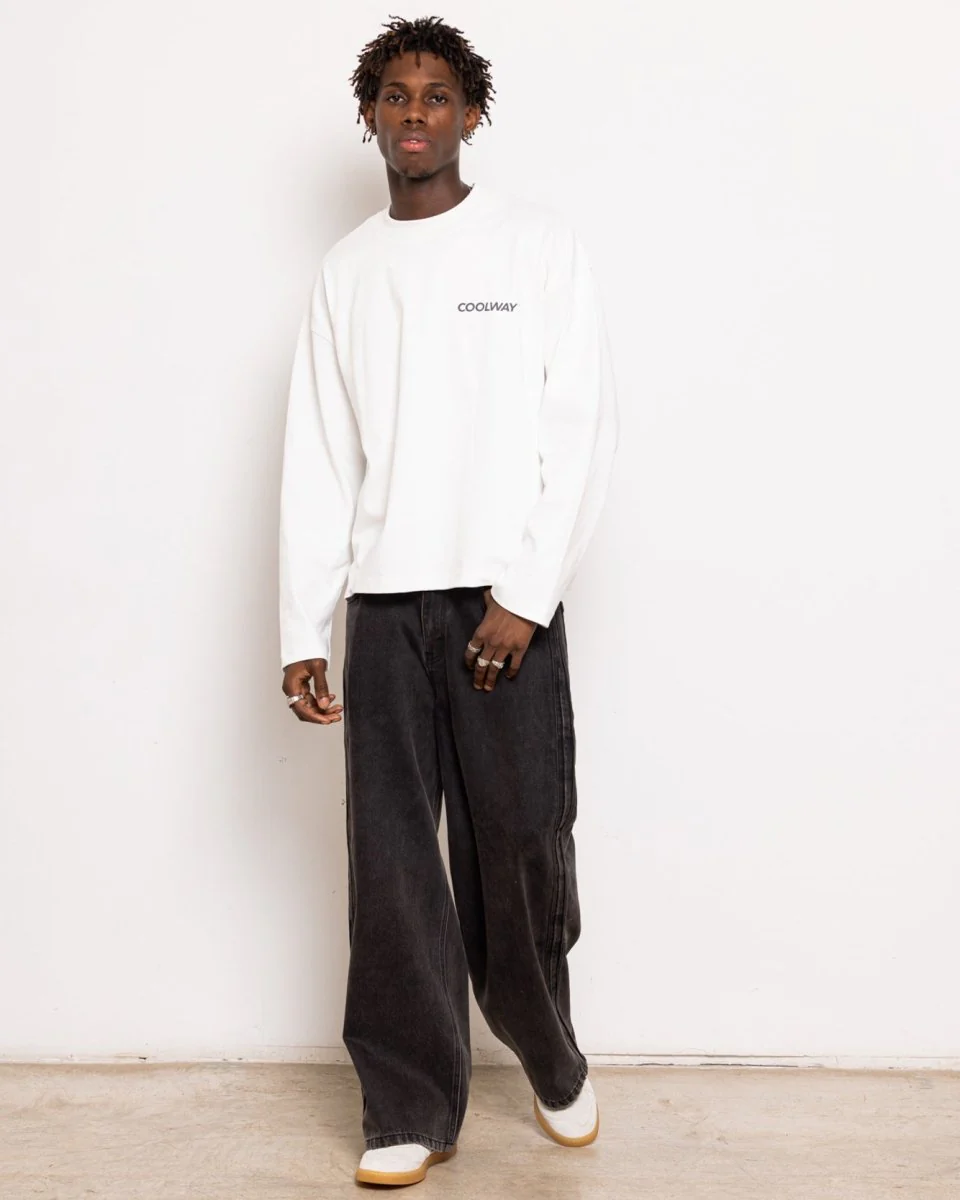 Frame White Long Sleeve - Image 4