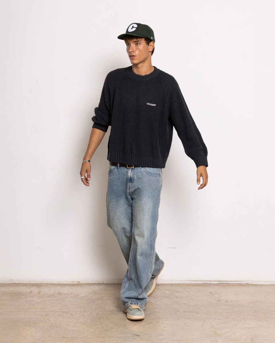 Black Knit Sweater - Image 4