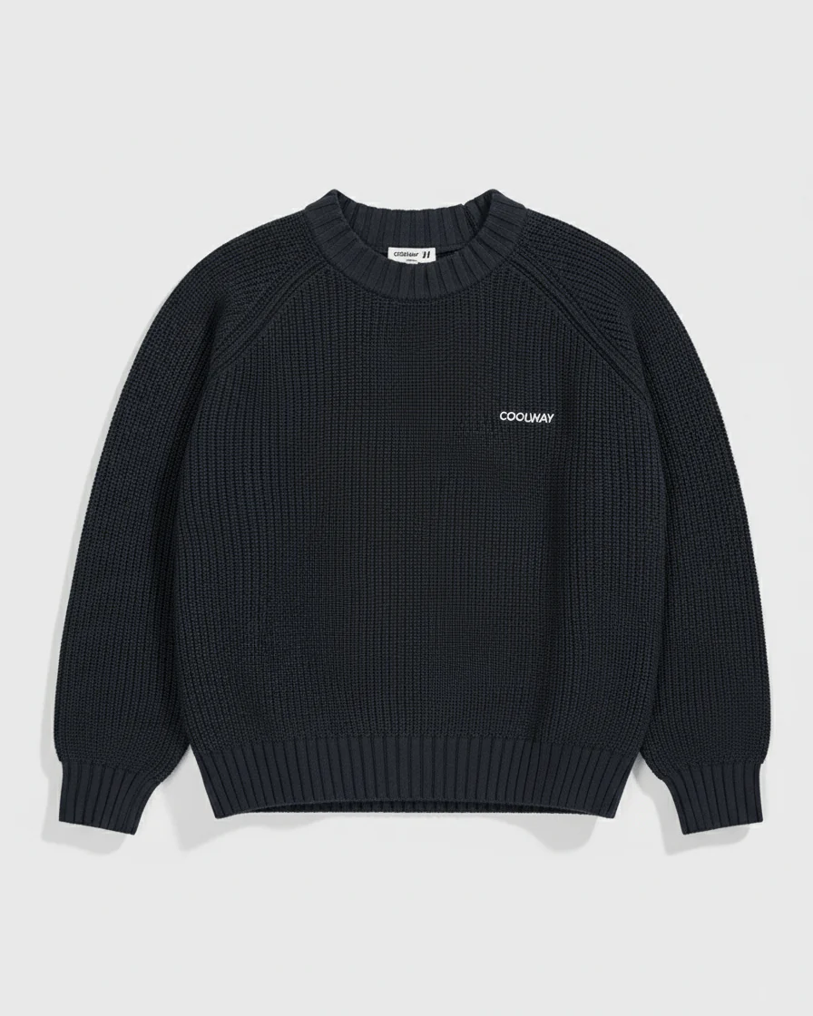 Black Knit Sweater - Image 6