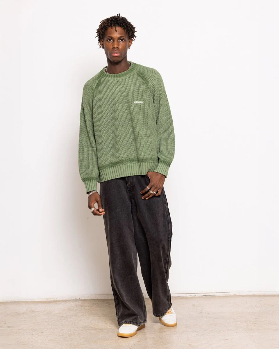 Green Knit Sweater - Image 4
