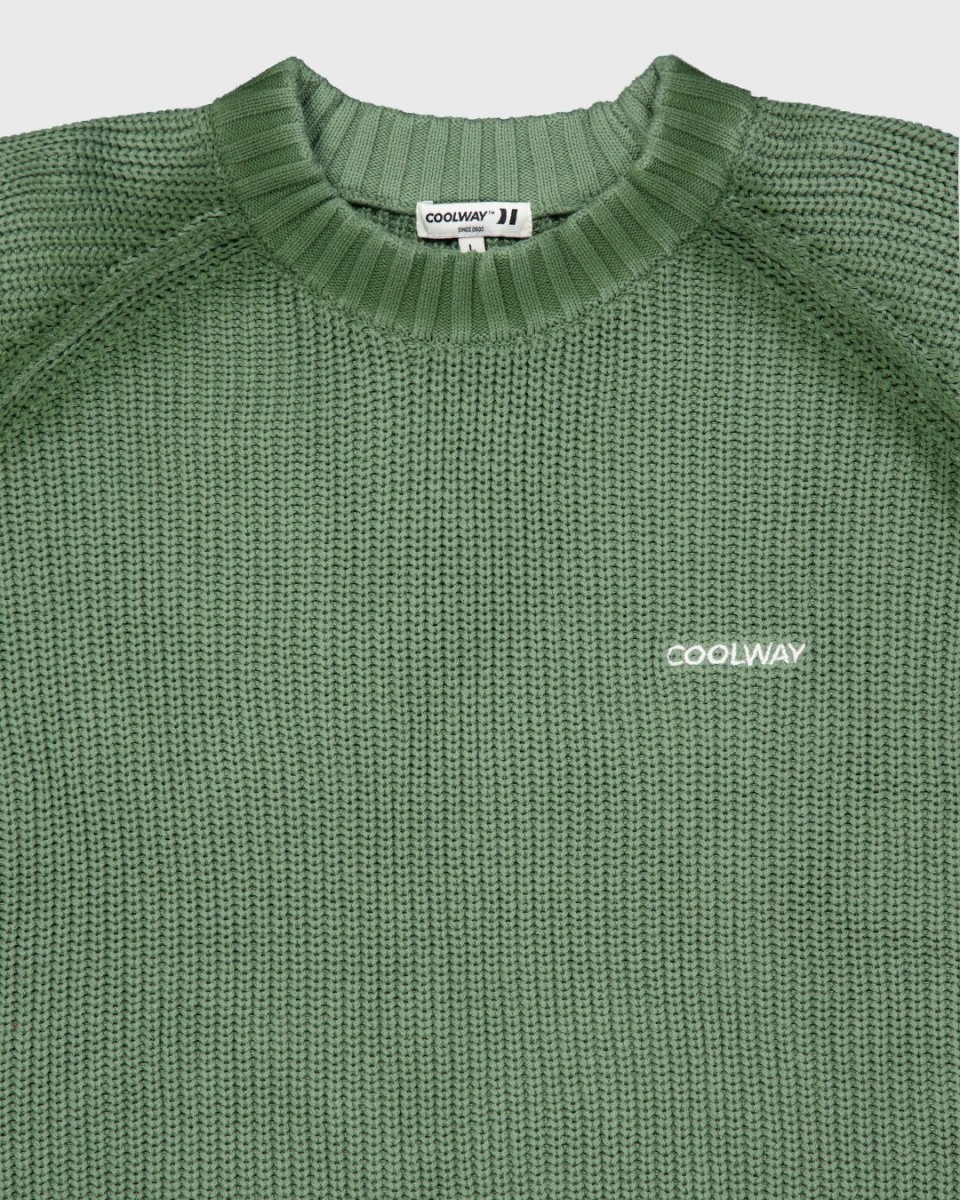 Green Knit Sweater - Image 6