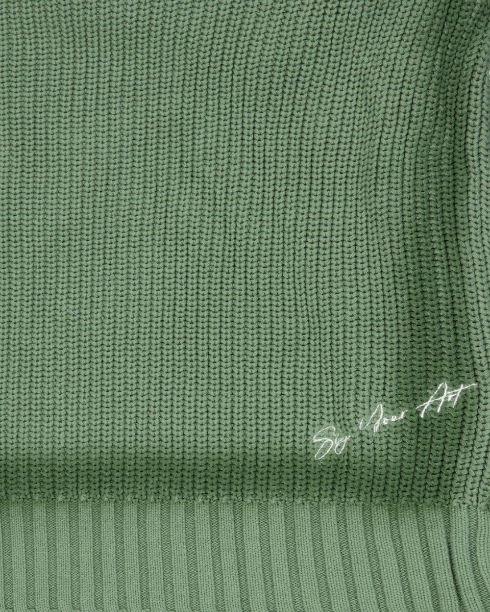 Green Knit Sweater - Image 7