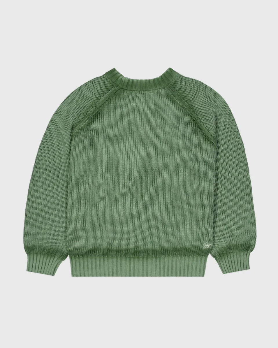 Green Knit Sweater - Image 8