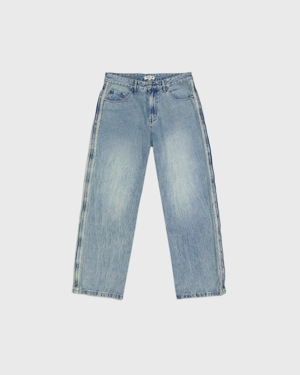 Loose Navy Jeans - Image 3