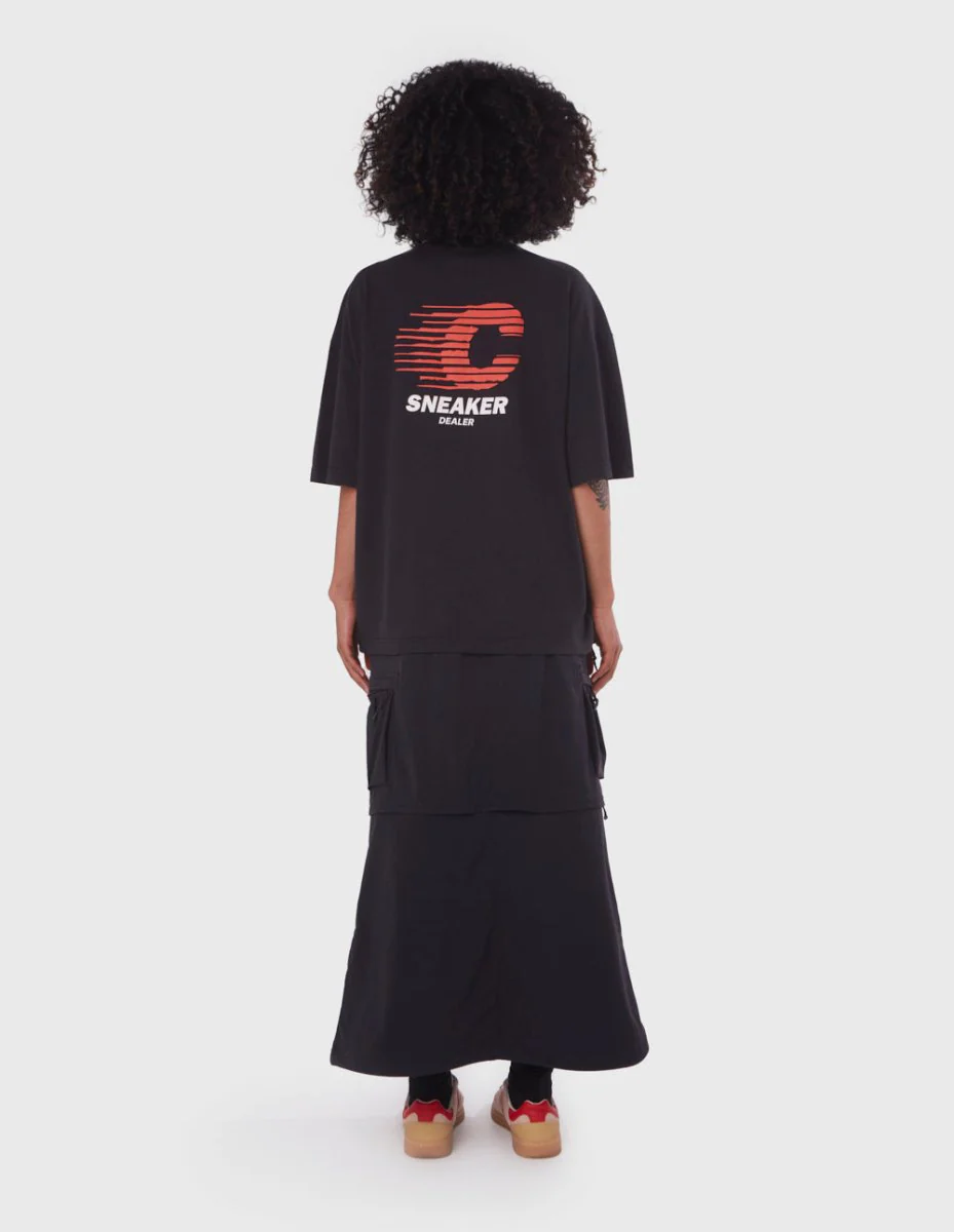 Racer Black T-Shirt - Image 6
