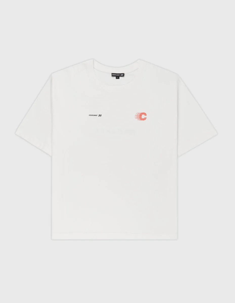 Racer White T-Shirt - Image 4