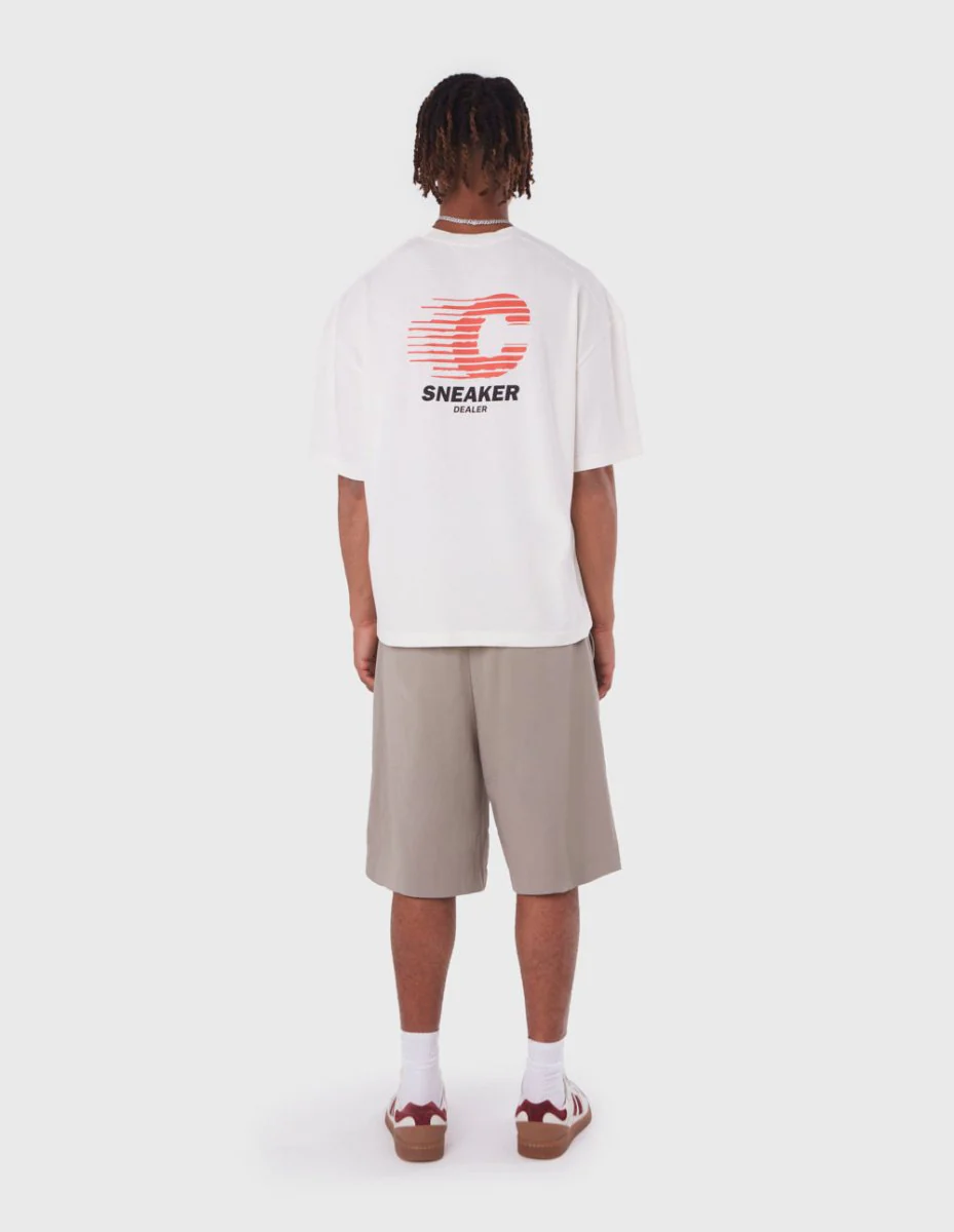 Racer White T-Shirt - Image 6