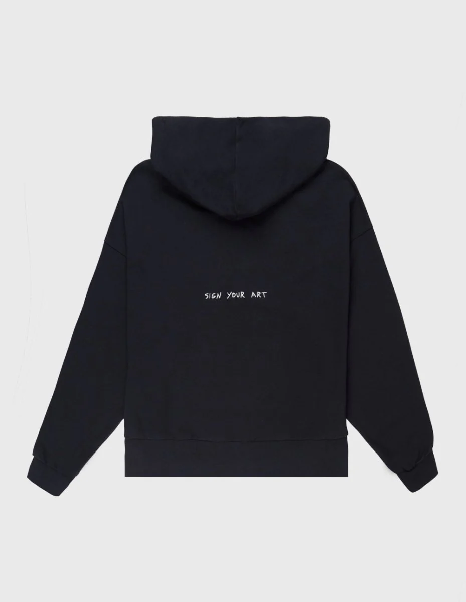 Roomy Black Hoodie - Image 6