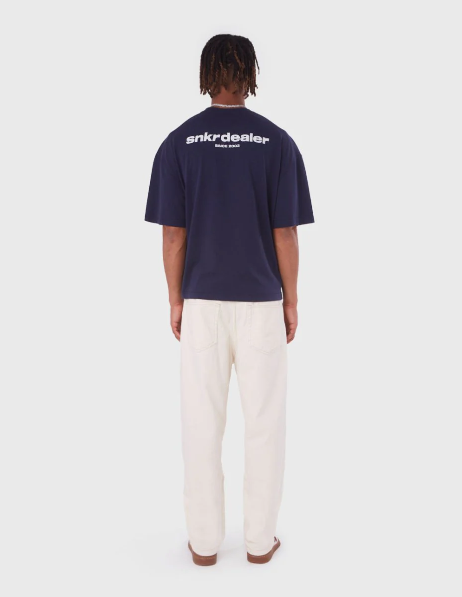 Snkr Navy T-Shirt - Image 6