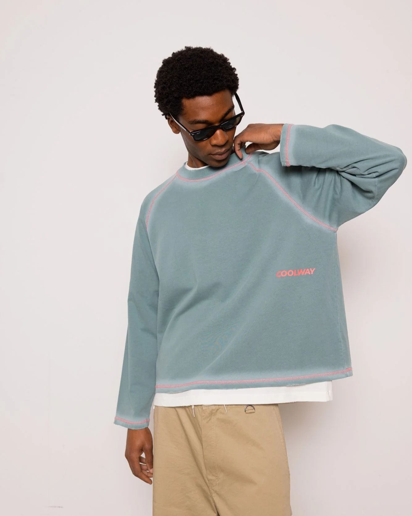 Split Aqua Long Sleeve - Image 4