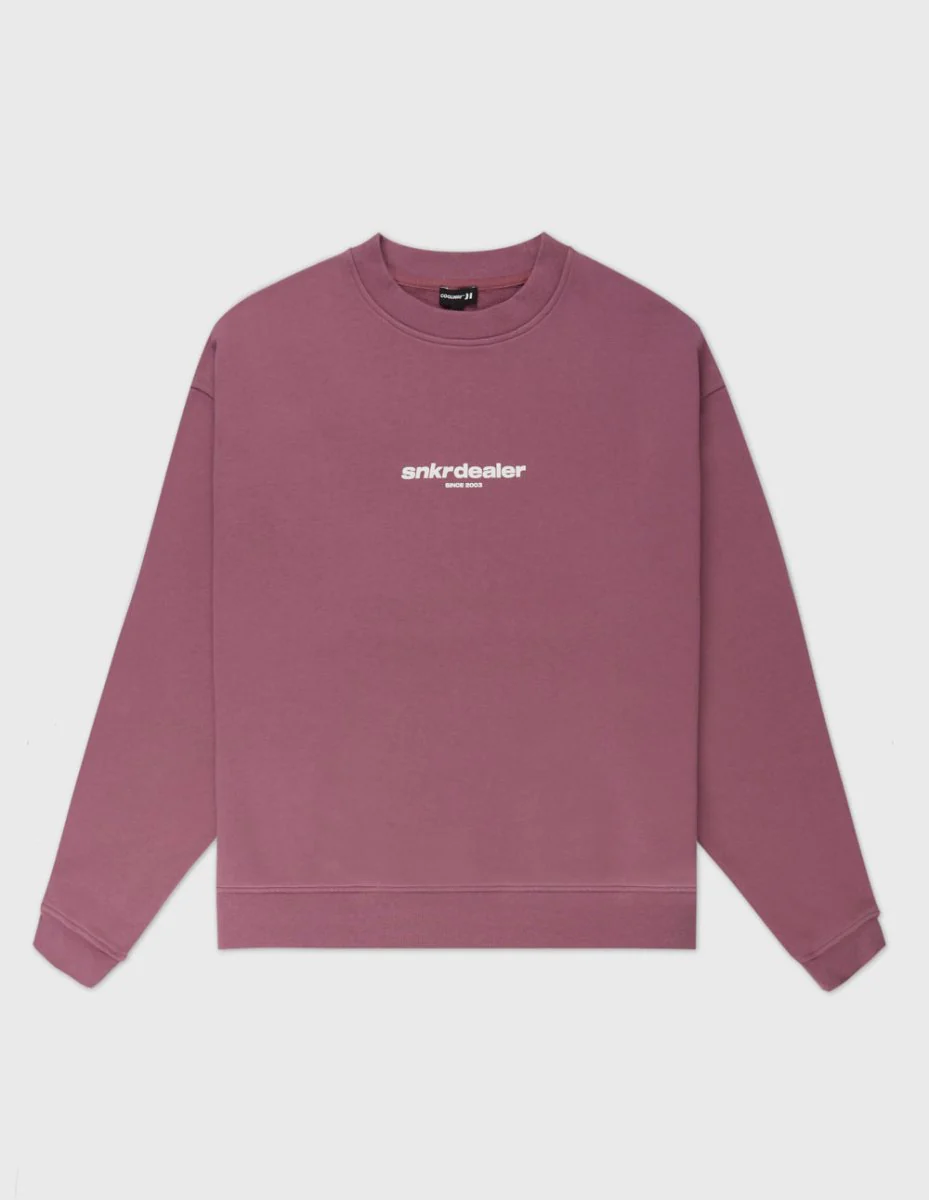 Straight Burgundy Crewneck - Image 5