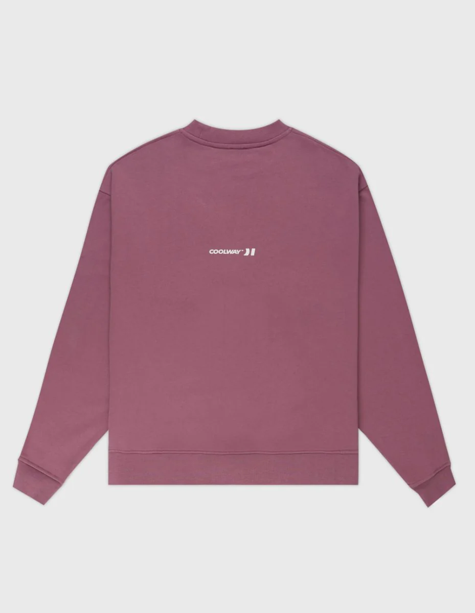 Straight Burgundy Crewneck - Image 6