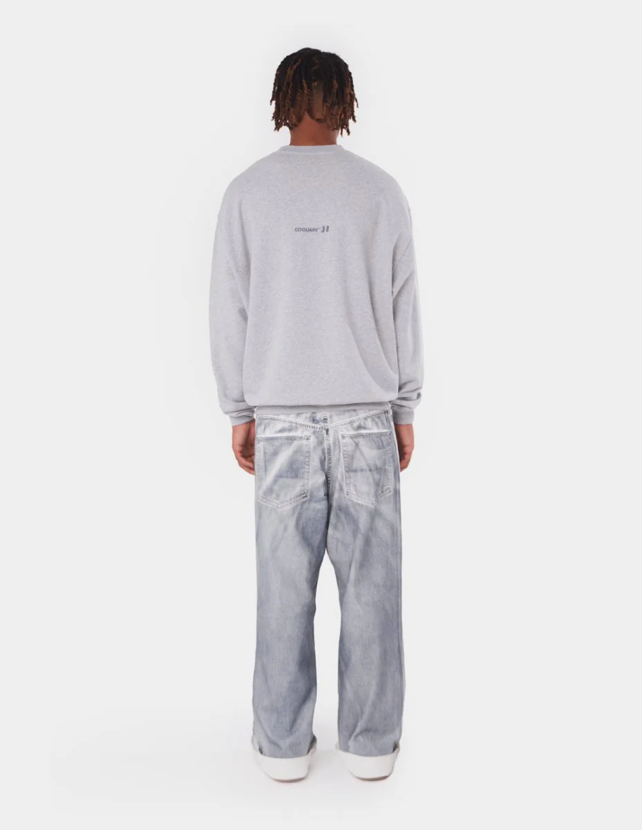 Straight Grey Crewneck - Image 4