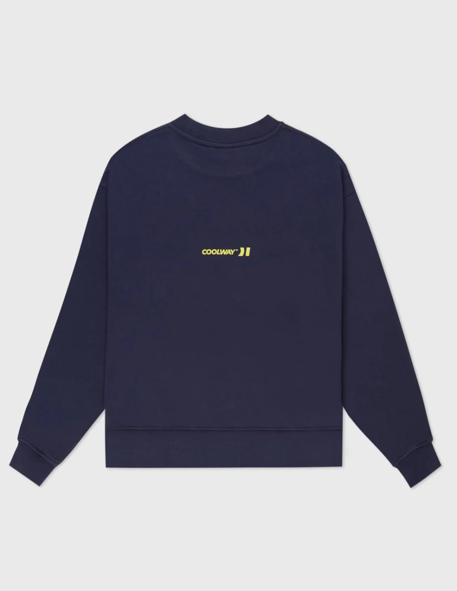 Straight Navy Crewnceck - Image 6