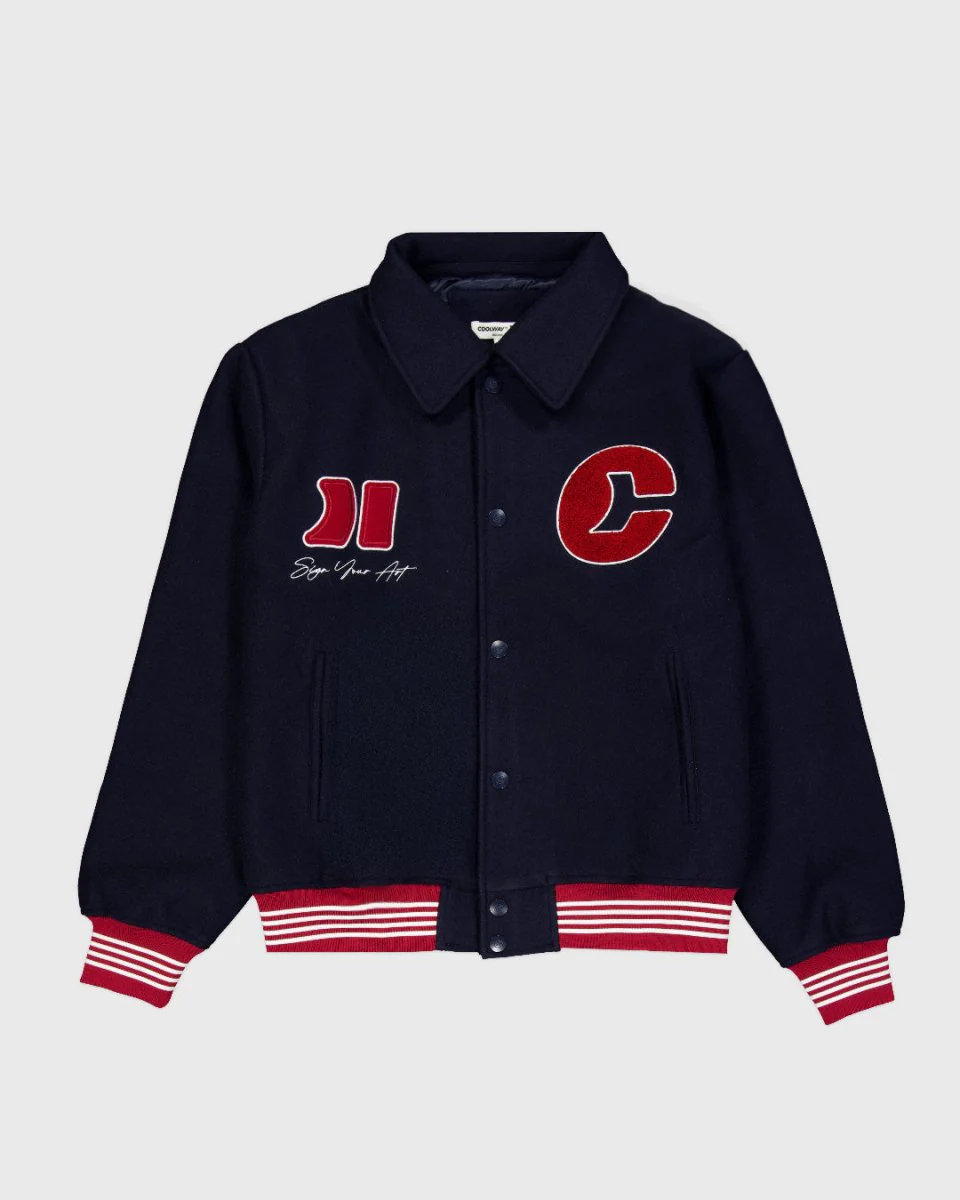 Dark Navy Varsity - Image 3