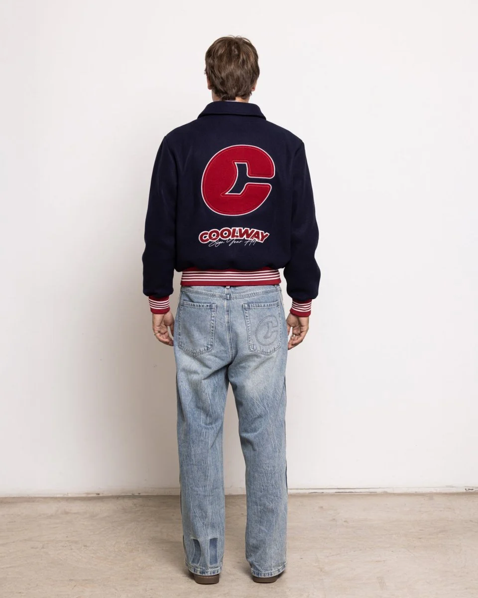 Dark Navy Varsity - Image 5