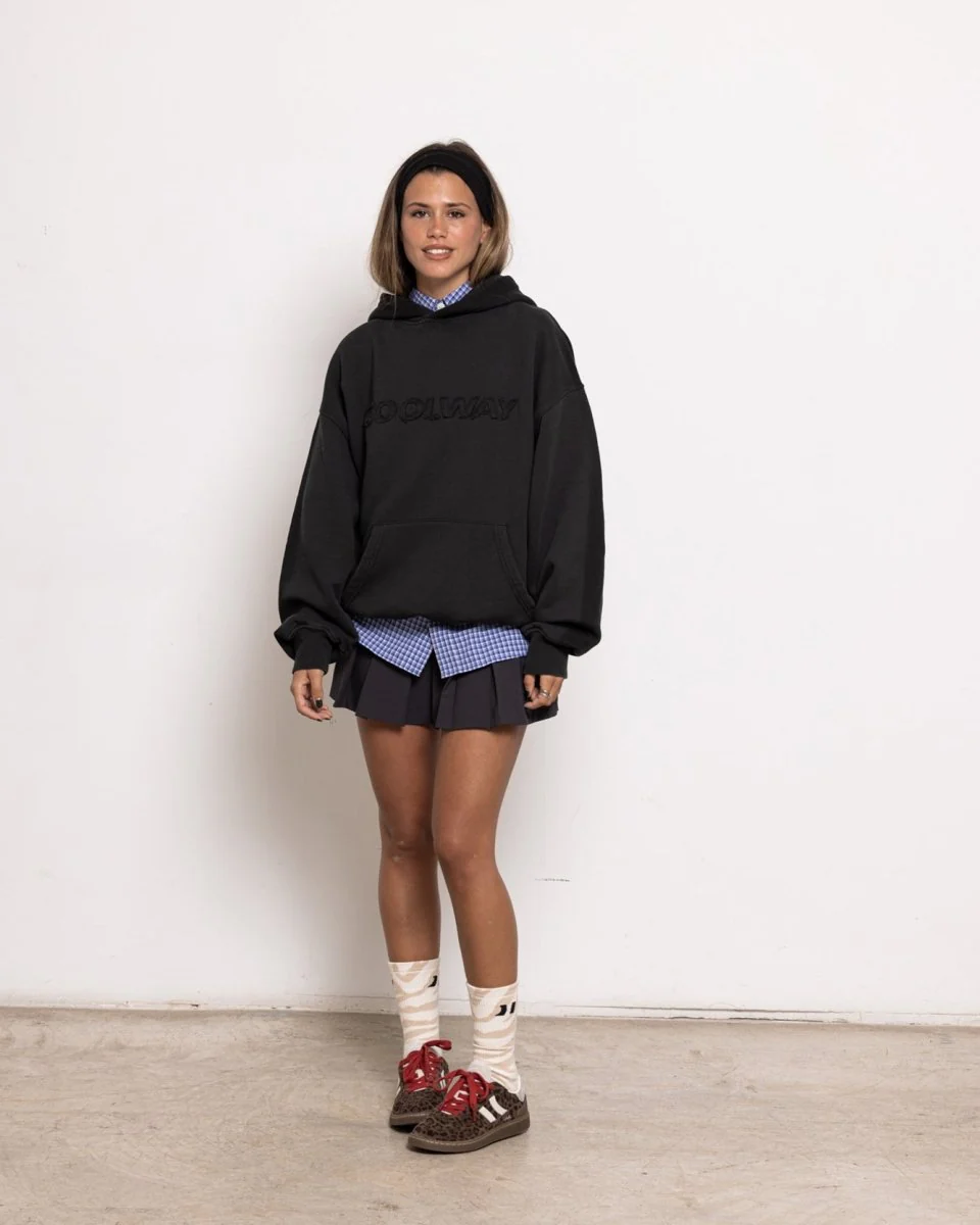 Washed Black Hoodie - Image 4