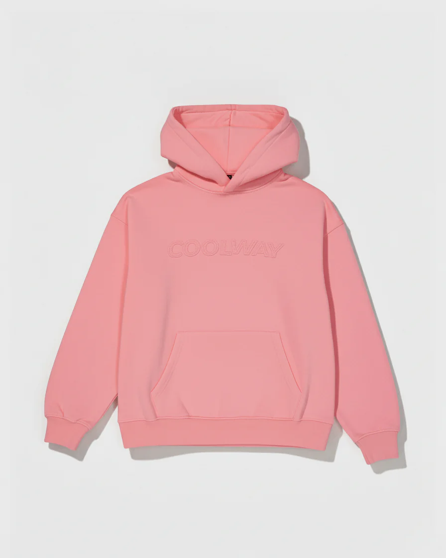 Washed Pink Hoodie - Image 5