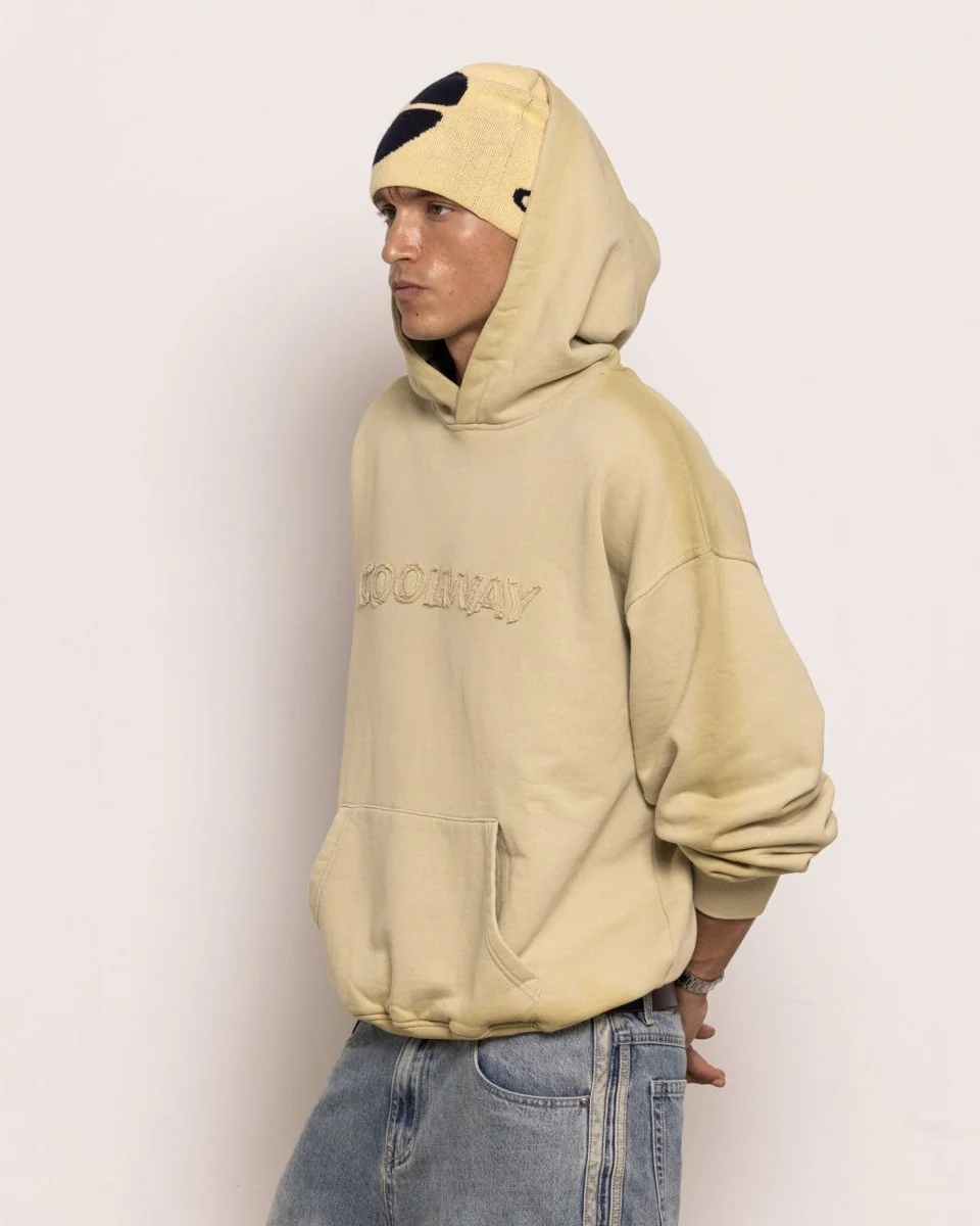Washed Green Hoodie - Image 3