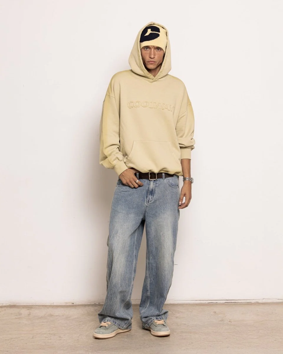 Washed Green Hoodie - Image 4