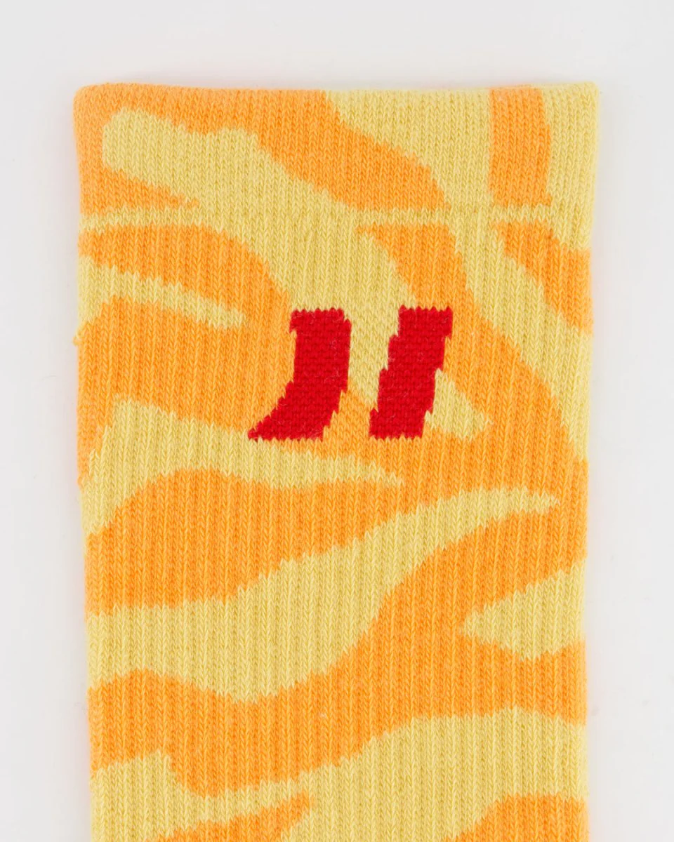 Zebra Yellow Socks - Image 3