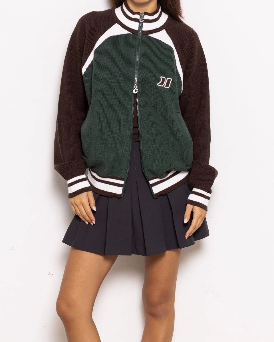 Basil Green Knit Zipper - Image 3