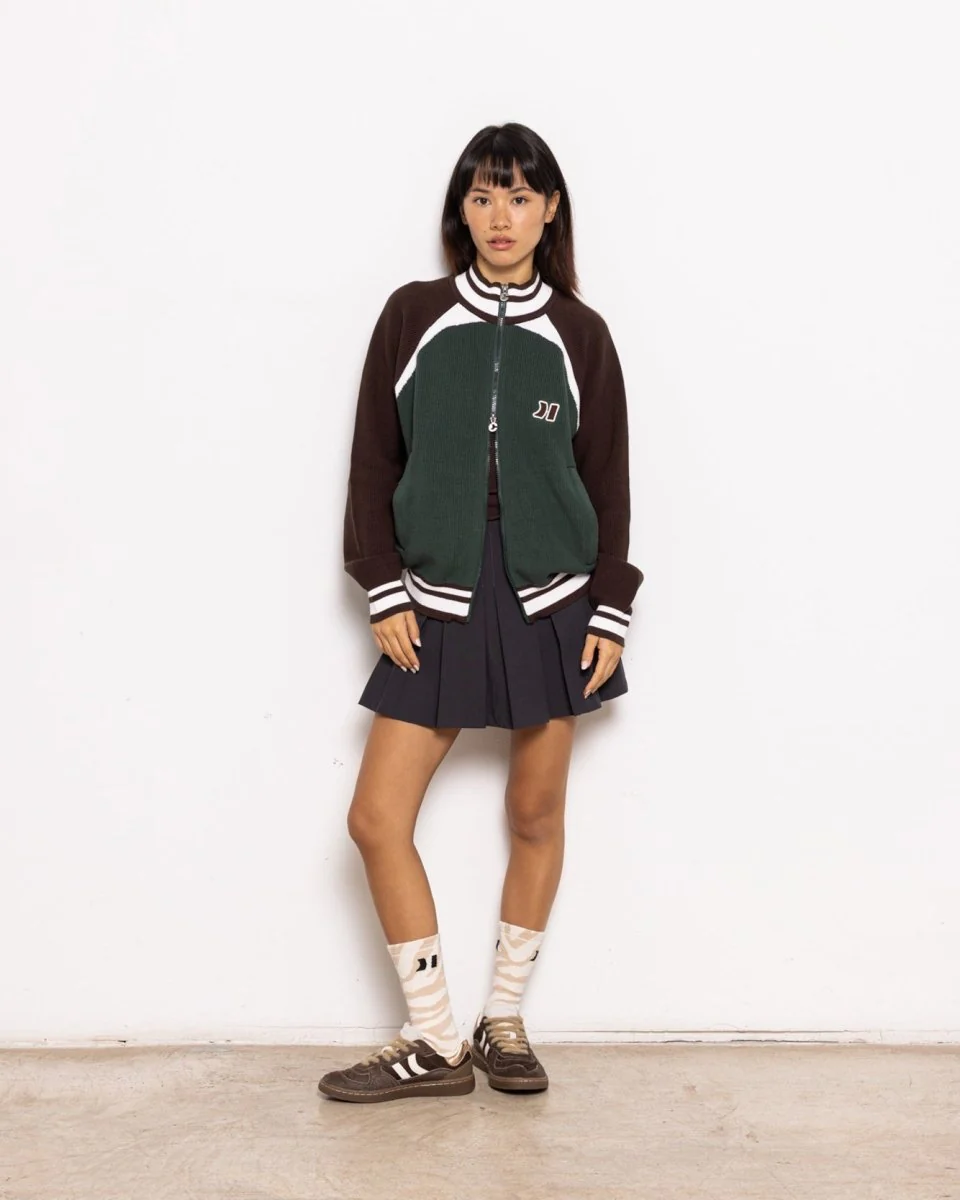 Basil Green Knit Zipper - Image 4