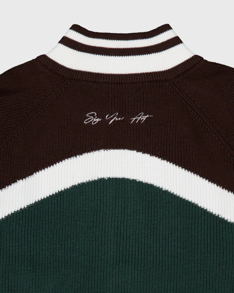Basil Green Knit Zipper - Image 7